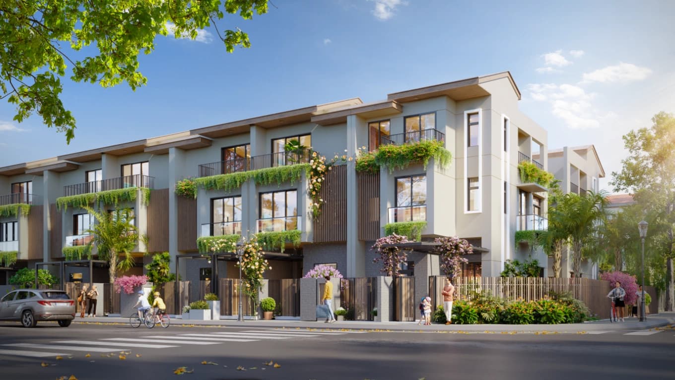 Nhà phố liền kề Diamond Townhouses - Hình ảnh chính